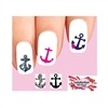 Anchor Assorted Set of 20 Waterslide Nail Decals