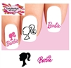 Barbie Assorted Set of 20 Waterslide Nail Decals