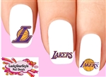 Los Angeles Lakers Basketball Assorted Set of 20 Waterslide Nail Decals