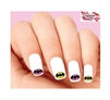 Batman Assorted Set of 20 Waterslide Nail Decals