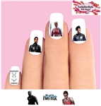 Black Panther Wankanda Forever Assorted Set of 20 Waterslide Nail Decals