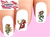 Chinese Dragon Assorted Set of 20 Waterslide Nail Decals