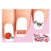 Cleveland Browns Football Assorted Set of 20 Waterslide Nail Decals