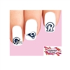 Los Angeles Rams Football Assorted Set of 20 Waterslide Nail Decals