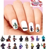 Fortnite Characters Skins Outfits Assorted Set of 20 Waterslide Nail Decals