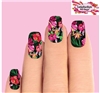 Hawaiian Hibiscus Bird of Paradise Set of 10 Waterslide Full Nail Decals