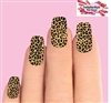 Leopard Print Set of 10 Full Waterslide Nail Decals