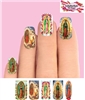 Our Lady of Guadalupe The Virgin Mary Set of 10 Full Waterslide Nail Decals