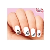 Great White Shark Assorted Set of 20 Waterslide Nail Decals