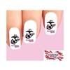 USMC United States US Marine Corps Mom Pink Waterslide Nail Decals