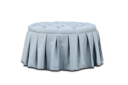 Julia Round Ottoman