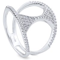 Silver Ring with Cubic Zirconia