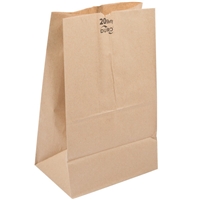 20# Squat Kraft Paper Bag