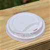Compostable Hot Cup Lid for 8 - 20 oz Hot Cup