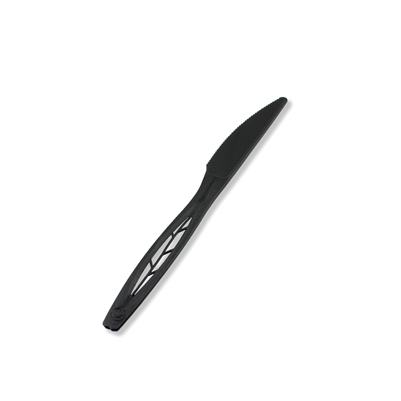 StalkMarket Compostable 6.5" Knife - Heavy Duty - Black