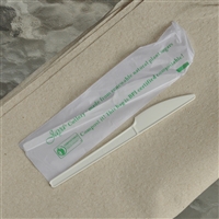 StalkMarket Compostable 6.5" Knife Wrapped