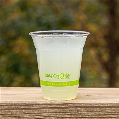 StalkMarket Compostable Clear PLA Cold Cup 12 oz