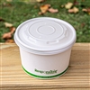 Planet+ Compostable Food Container Lid 12/16/32 oz