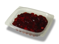 Clear Compostable PLA Hinged Deli Box 8 oz