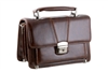 Stiched Leather Briefcase