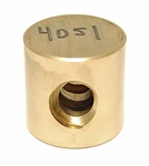 G18351 - Back Gauge Brass Screw Nut - Fabricated - Same as Challenge Part #4051