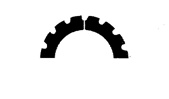 G22546 - Stahl Part # 2007500500 - Perforating Blade/Split/15 Teeth/For 20mm Shaft/39mm ODx 26mm ID x 0.5mm TK