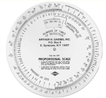 Proportional Scale - 8" Wheel