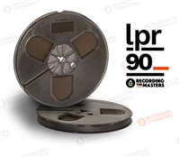 LPR90 Reel to Reel Audio Recording Tape on 10.5" NAB Metal Reel by Recording The Masters (RTM)
