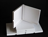 (12)  Reel to Reel 1/4" x 7" White Setup Boxes