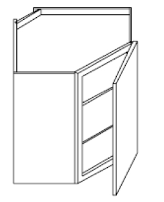 Ashford Series  Frost White Shaker SPICE DRAWER - 1 DRAWER (6"Wx24"D"x34 1/2"H) from The Cabinet Depot