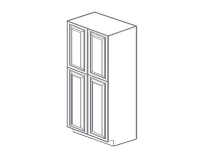 Ashford Series  Frost White Shaker SPICE DRAWER - 1 DRAWER (6"Wx24"D"x34 1/2"H) from The Cabinet Depot