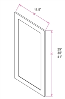 Ashford Series  Frost White Shaker  Accessories SPICE DRAWER - 1 DRAWER (6"Wx24"D"x34 1/2"H) from The Cabinet Depot