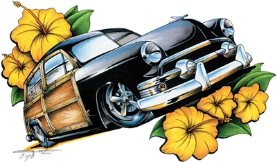 '51 Classic Ford Woody T-shirt