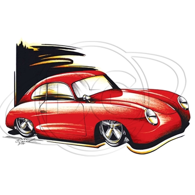 Porsche Vintage 356 Speedster T-shirt Small to XXXL 100% Cotton