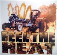 Dragster Drag Racing "Feel The Heat" T-shirt