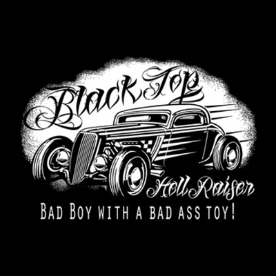 Blacktop Hell Raiser Chopped Deuce Coupe T-shirt, S-XXXL