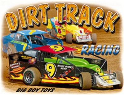 DIrt Track Racing "Big Boy Toys" T-shirt