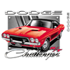 Dodge Challenger RT T-shirt 100% Cotton Small-XXXL