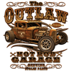 Outlaw Hot Rod Garage Work Shirt S-XXXL