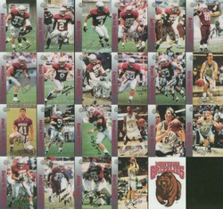 Montana Grizzlies Football Card Set