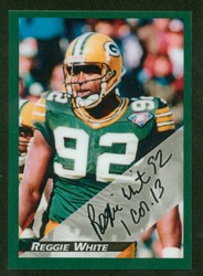 Reggie White Packers Promo Card image