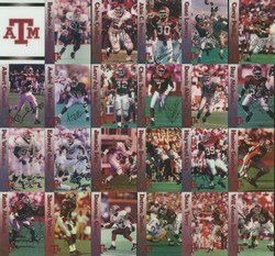 Texas A&M Football Card Set Image