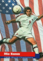 Mia Hamm Soccer Card Champ Single