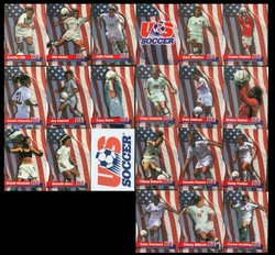 USA Womens Soccer Card Champions Team Set