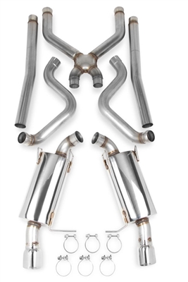 Hooker Blackheart 11-14 Mustang GT V8-5.0L 304SS 3" Cat-Back Exhaust System w/ X-pipe  -- 70503301-RHKR