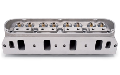 EDELBROCK VICTOR SERIES (SEMI-FINISHED, REQUIRES PROFESSIONAL WORK) CYLINDER HEADS FOR S/B FORD (BARE, SINGLE)  -- 77219