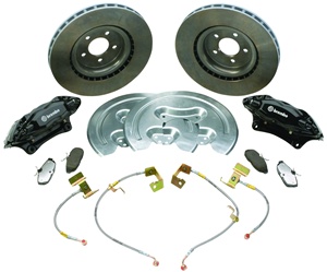 Ford Racing 2005-2014 Mustang 14 Inch Brembo Brake Kit -- M-2300-S