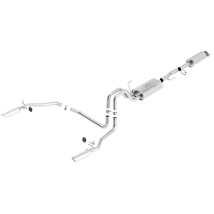 2011-2014 F-150 5.0L CAT-BACK SPORT DUAL EXIT EXHAUST SYSTEM -- M-5200-F1550145L