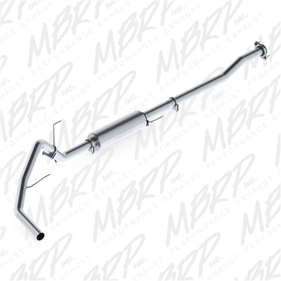 MBRP 2011-2014 Ford F150 3" Cat Back, Single Side Exit, Aluminized  -- S5230P