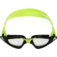 Aquasphere Kayenne Junior Swimming Goggles. (Black/Lime/Clear/Lens)
